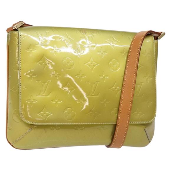 LOUIS VUITTON Monogram Vernis Thompson Street Bag Gris M91008 LV Auth BA4138 - Picture 1 of 16